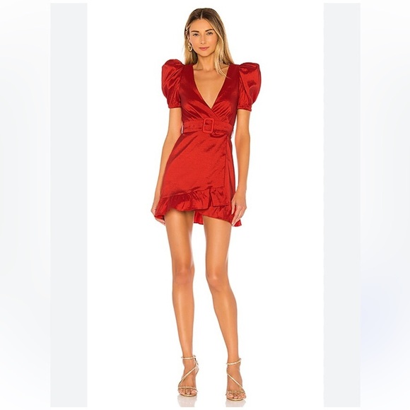 Lovers & Friends Red Ella Dress - Picture 1 of 10